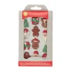 Wilton Suikerdecoratie Kerst 12st.