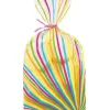 Wilton Traktatiezakjes Kleurrijk 10x24cm, 20 stuks