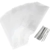 Wilton Traktatiezakjes Transparant 10x24cm 50st
