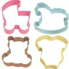 Wilton Uitstekerset Baby Thema 4 stuks